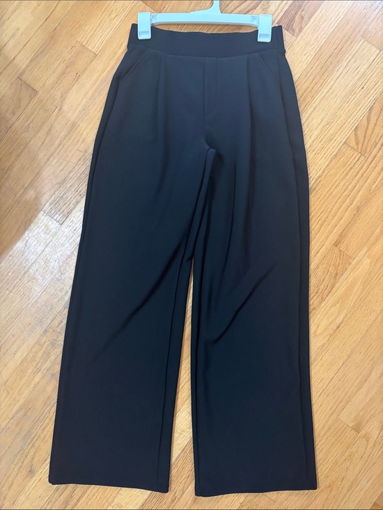 Indero Pants - Wide Leg Pull-On Pants - Black